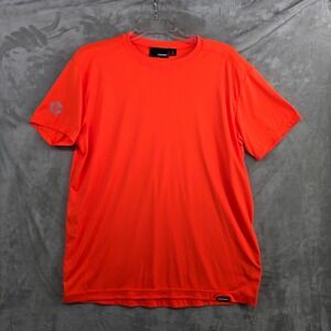 TRUEWERK B1 SIN TEE Mens Orange Short Sleeve Sun Tee Workwear Size LARGE NEW